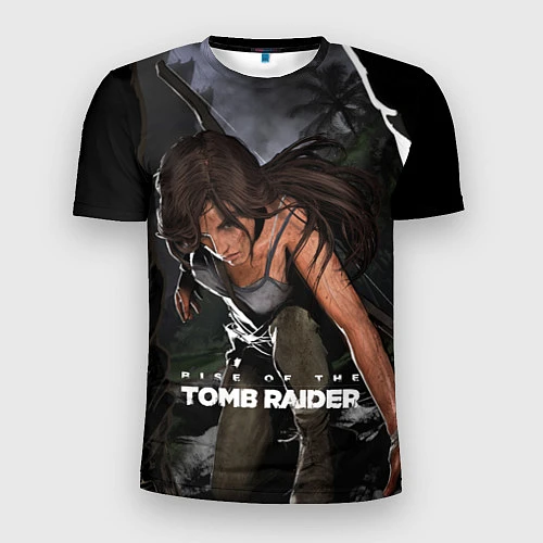 Мужская спорт-футболка Tomb Raider / 3D-принт – фото 1