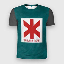 Мужская спорт-футболка Cyberpunk 2077: TRAUMA TEAM