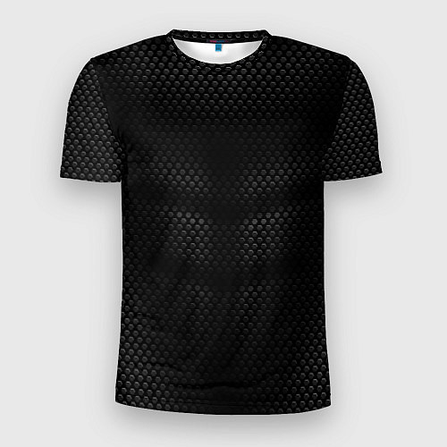 Мужская спорт-футболка Карбоновая броня / 3D-принт – фото 1