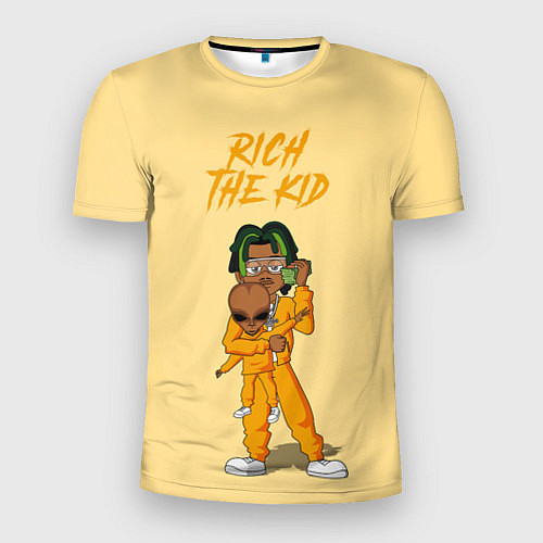 Мужская спорт-футболка Rich The Kid / 3D-принт – фото 1