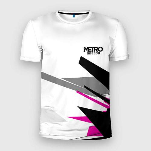 Мужская спорт-футболка Metro Exodus: White Style / 3D-принт – фото 1
