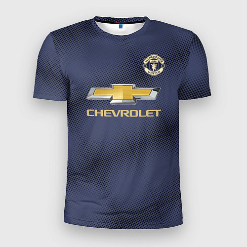 Мужская спорт-футболка Manchester United away 18-19 / 3D-принт – фото 1