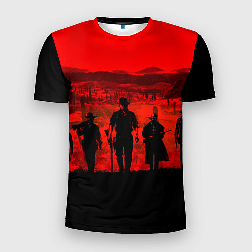 Мужская спорт-футболка RDR 2: Sunset / 3D-принт – фото 1