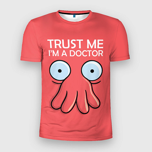 Мужская спорт-футболка Trust Me I'm a Doctor / 3D-принт – фото 1