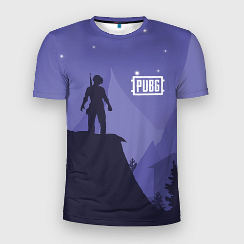 Мужская спорт-футболка PUBG: Sleep Night / 3D-принт – фото 1