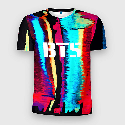 Мужская спорт-футболка BTS: Colours / 3D-принт – фото 1