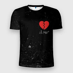 Футболка спортивная мужская Lil Peep: Broken Heart, цвет: 3D-принт