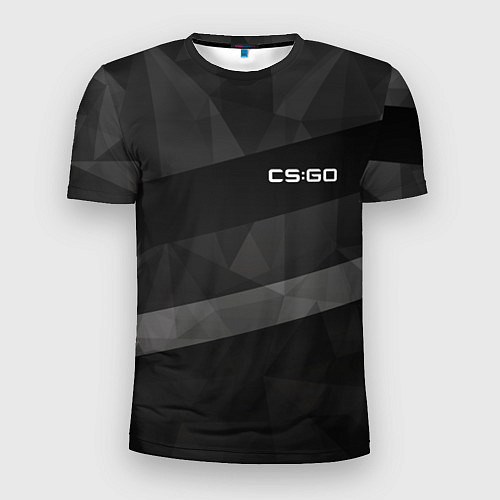 Мужская спорт-футболка CS:GO Graphite / 3D-принт – фото 1