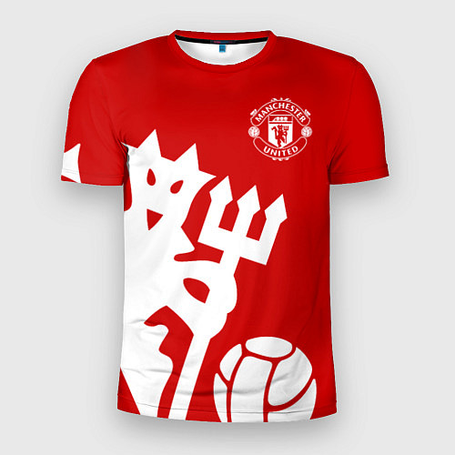 Мужская спорт-футболка Манчестер Юнайтед / 3D-принт – фото 1