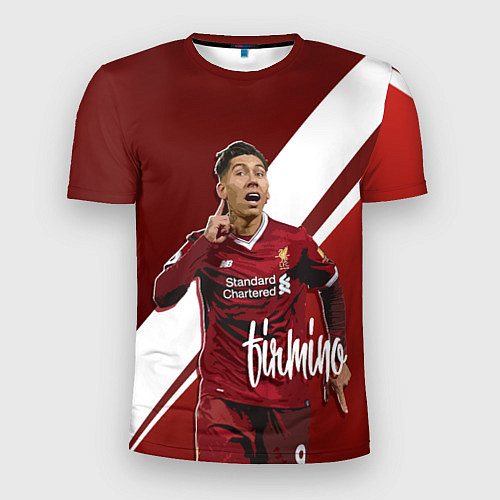 Мужская спорт-футболка Roberto Firmino / 3D-принт – фото 1