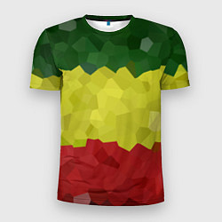 Футболка спортивная мужская Эфиопия, цвет: 3D-принт