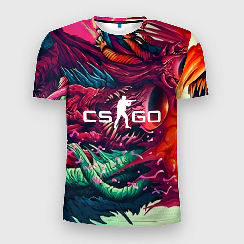 Мужская спорт-футболка CS:GO Hyper Beast Skin / 3D-принт – фото 1