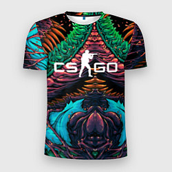 Мужская спорт-футболка CS GO hyper beast skin