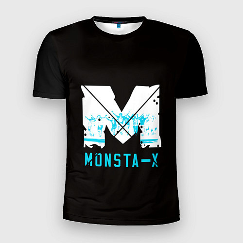 Мужская спорт-футболка MONSTA X / 3D-принт – фото 1