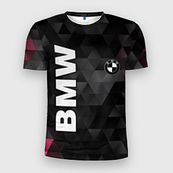 Футболка спортивная мужская BMW: Polygon, цвет: 3D-принт