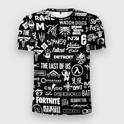 Футболка спортивная мужская Истинный геймер, цвет: 3D-принт