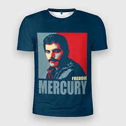 Футболка спортивная мужская Queen: Freddie Mercury, цвет: 3D-принт
