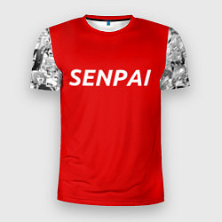 Футболка спортивная мужская SENPAI, цвет: 3D-принт