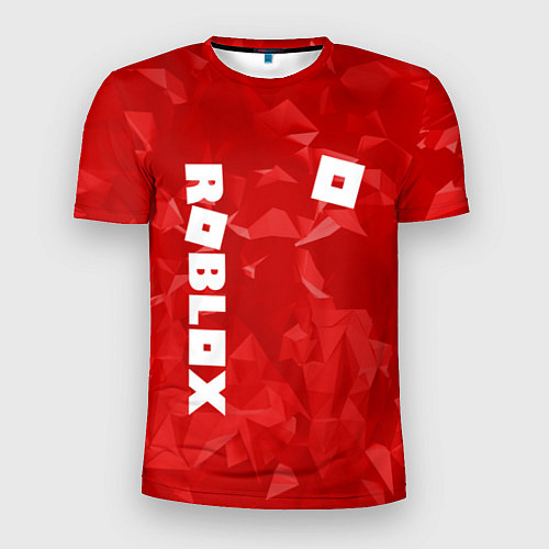Мужская спорт-футболка ROBLOX: Red Style / 3D-принт – фото 1