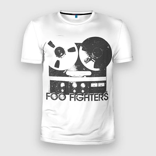 Мужская спорт-футболка Foo Fighters: Retro Tape / 3D-принт – фото 1