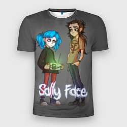 Мужская спорт-футболка Sally Face: Friends