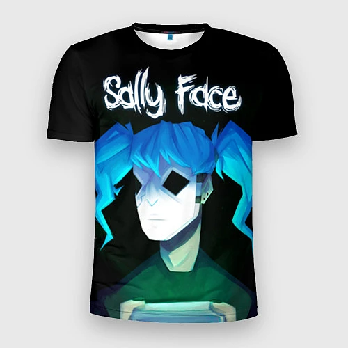 Мужская спорт-футболка Sally Face: Light Silhouette / 3D-принт – фото 1