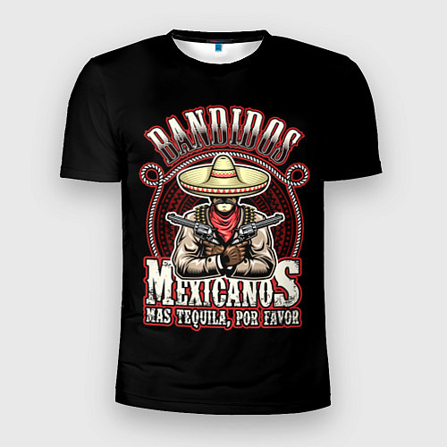 Мужская спорт-футболка Bandidos / 3D-принт – фото 1