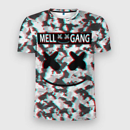 Мужская спорт-футболка Mell x Gang / 3D-принт – фото 1