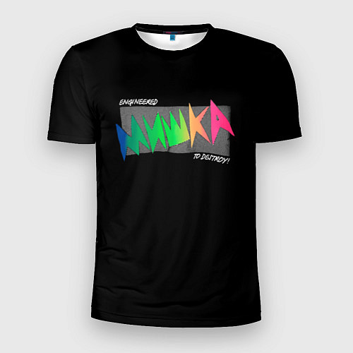 Мужская спорт-футболка Mishka NYC x Tessa Violet / 3D-принт – фото 1
