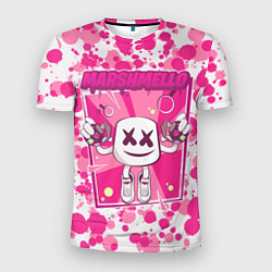 Мужская спорт-футболка Marshmello: Pink Fashion