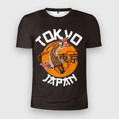 Мужская спорт-футболка Tokyo, Japan / 3D-принт – фото 1