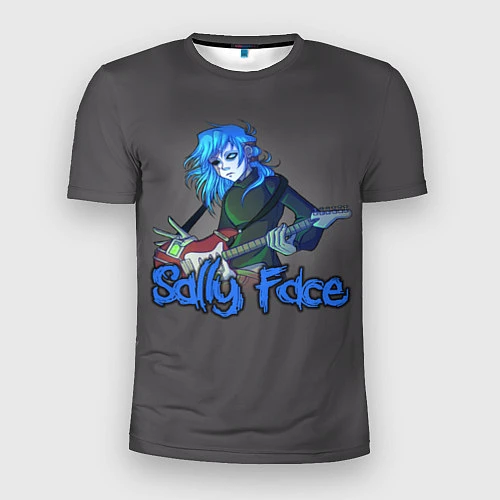 Мужская спорт-футболка Sally Face: Guitarist / 3D-принт – фото 1