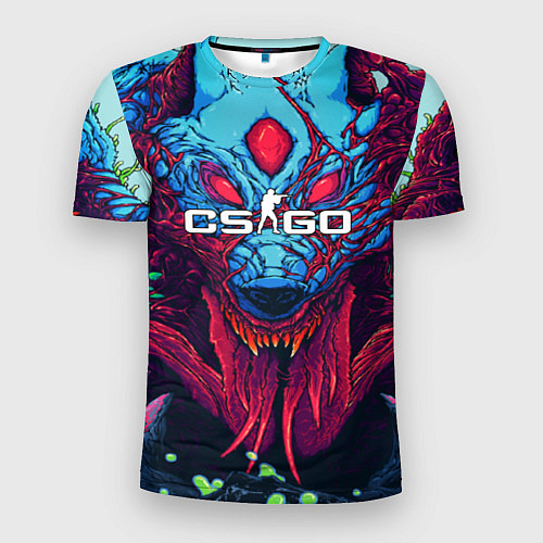 Мужская спорт-футболка CS:GO Hyper Beast / 3D-принт – фото 1