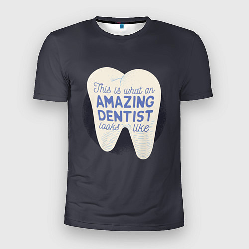 Мужская спорт-футболка Amazing Dentist / 3D-принт – фото 1
