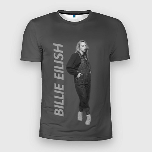Мужская спорт-футболка Billie Eilish / 3D-принт – фото 1