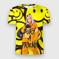 Мужская спорт-футболка Billie Eilish: Bury a Friend