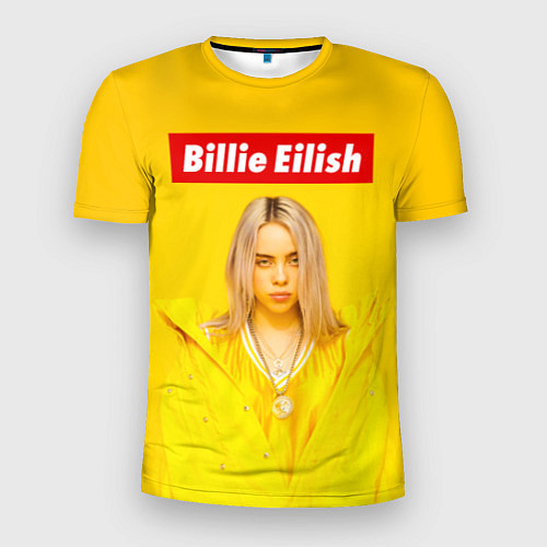 Мужская спорт-футболка Billie Eilish: MyBoi / 3D-принт – фото 1