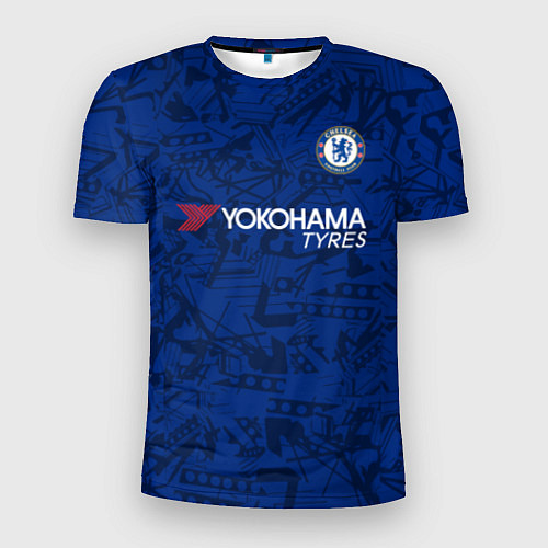 Мужская спорт-футболка Chelsea home 19-20 / 3D-принт – фото 1