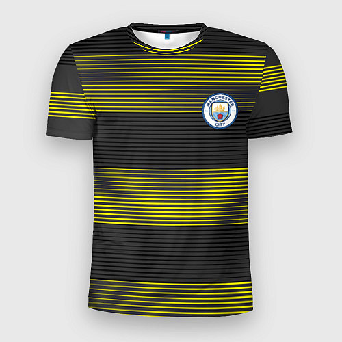 Мужская спорт-футболка Manchester City - Pre Match Top 2022 / 3D-принт – фото 1