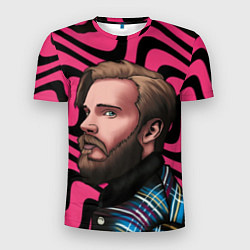 Мужская спорт-футболка Pink PewDiePie