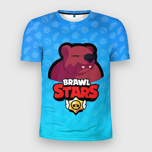 Мужская спорт-футболка Bear: Brawl Stars / 3D-принт – фото 1
