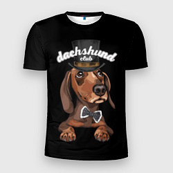 Мужская спорт-футболка Dachshund Club