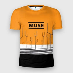 Футболка спортивная мужская Muse: Orange Mood, цвет: 3D-принт