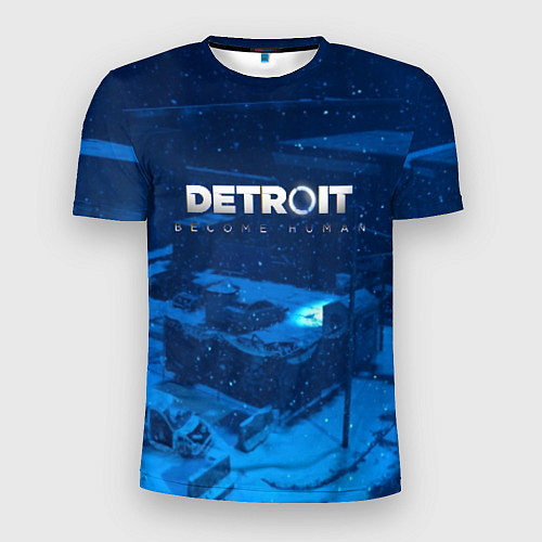 Мужская спорт-футболка Detroit: Become Human / 3D-принт – фото 1