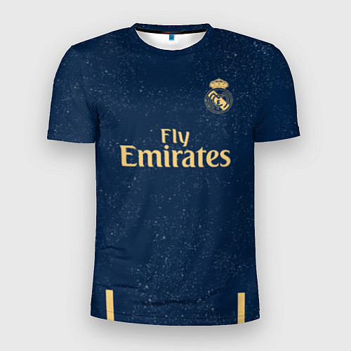 Мужская спорт-футболка Sergio Ramos away 19-20 / 3D-принт – фото 1
