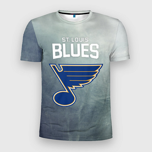 Мужская спорт-футболка St Louis Blues / 3D-принт – фото 1