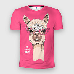 Мужская спорт-футболка Romantic - llama