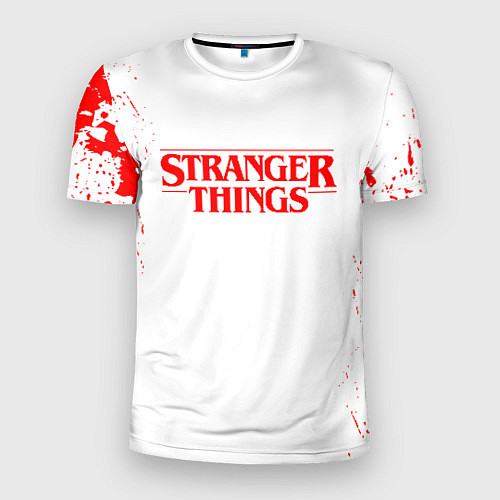 Мужская спорт-футболка STRANGER THINGS / 3D-принт – фото 1
