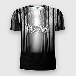 Мужская спорт-футболка Темный лес Burzum