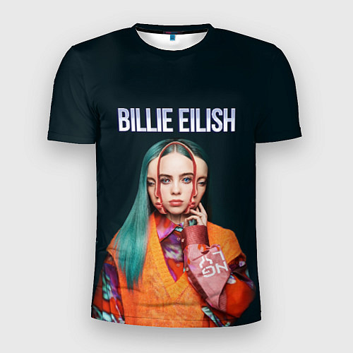 Мужская спорт-футболка BILLIE EILISH / 3D-принт – фото 1